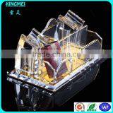 Customized V Shape Acrylic Microphone Display Stand Holder thumbnail-4