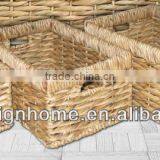 S/3 RECTANGULAR WATER HYACINTH STORAGE thumbnail-1