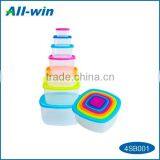 14pcs Square Plastic Storage Box thumbnail-1