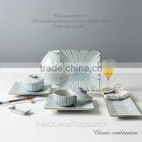 Japanese Style Hand Painting Stripe Sushi Dinnerware thumbnail-3