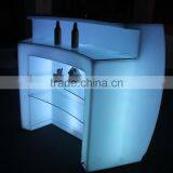 Lighted Modern Furniture Modern High Back Chair LED Glowing Bar Table Cabinet thumbnail-6