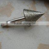 Electroplated Diamond Burr for Stone Carving(cone Shape) thumbnail-1