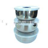 Food Container Mixing Bowl Stainless Steel Lunch Box thumbnail-1