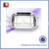 Stalinless Steel Square Serving Tray thumbnail-1