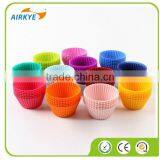 Pass Test FDA Food Safe Grade 3D Silicone Cupcake Mold thumbnail-2