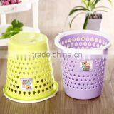 Fashional Style Top Quality Plastic Carve Dust Bin With Fixing Dust Bag Ring thumbnail-3