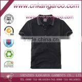 High Quality Men's 100% Cotton T-shirt With Polo Collar thumbnail-1