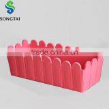 Light Colors Square Flower Pot thumbnail-1