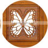 Furniture For Bed Room With Butterfly Design King Size thumbnail-4