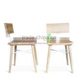Dining Chair Japanese Style Made From Solid Teak Wood , Natural Color Fine Sanded thumbnail-2