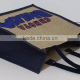 Jute Printed Shopping Bag thumbnail-5