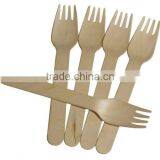 Long-handle 180mm/160mm/140mm/110mm Wood Economical fork