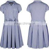 Wholesale Custom Made OEM SHORT SLEEVE School Uniform Manufacturers in China School Uniform 5/6Y,7/8Y,9/10Y,11/12Y,13/14Y thumbnail-1