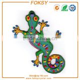 Iron on Patch Embroidered Patches Application Mexican Gecko Salamander Lizard Multicolor