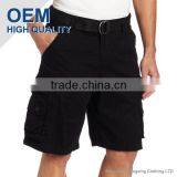 ZX OEM ODM Mens Cargo Shortscargo ShortsGOOD QUALITY Shorts Men BLACK OEM SERVICE