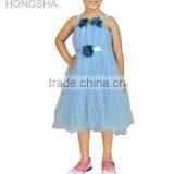 Baby Girl Frock Designs Tutu Flower Net Prom Dresses HSD2405 thumbnail-1