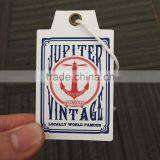 High Quality Coated Paper Jeans Hang Tags Swing Tags With Cotton Rope thumbnail-3