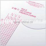 Kearing Inch Vary Form Curve Ruler / Plastic French Curve ( 20'' & 28'' ) for Fashion Design # 6503 thumbnail-4