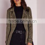 Best Selling Girls Faux Suede Biker Jacket Low Price thumbnail-2
