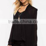 New Arrival Lightweight Female Trendy Beautiful Black Cardigan thumbnail-2