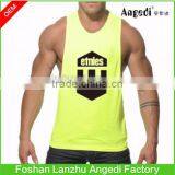 Mens' Muscle Building Clothing Dry Fit Bodybuilding Tank Top Gym Singlet thumbnail-1