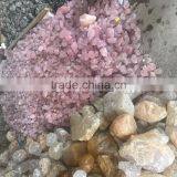 Custom Own Circle Natural Stone Pendant Necklace With Knotted Cord New Circle Natural Stone Pendant Necklace for Her 2017 thumbnail-4