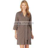 Mature Women Warm Sexy Bathrobe,cotton Hotel Bathrobe thumbnail-4