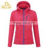 High Quality Cheap 100 Polyester Fleece Hoodie Outdoor Jacket Women thumbnail-2