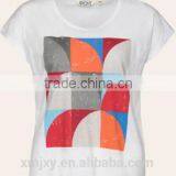 Fashion Qualified Womens Broom T-Shirt Cotton Short Sleeve Crew Neck Printed thumbnail-1