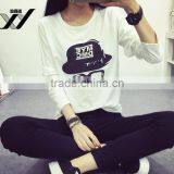 Girl Fashion Style New Design Long Sleeve Tshirt thumbnail-1