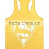 Superman Gym Singlets Mens Tank Tops Wholesale,Bodybuilding Equipment Fitness Men's Gym Stringer Tank Top Sports Clothes thumbnail-4