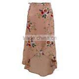 Walson Wholesale Women Long Ethnic Asymmetrical Printed Maxi Skirt Ladies Wrap Beach Boho Skirts thumbnail-3