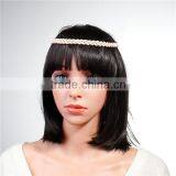 Fashion and Beautiful Party Headband Indian Style Hair Band Leather Head Band thumbnail-3