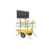 Solar Guide Board Pushcart