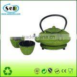 800ML Top Quality Chinese Thick Cast Iron Tea Pot Set With Cups thumbnail-1