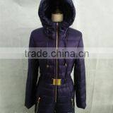 One Piece Down Jumpsuits for Lady Snow Wear Women's Down Coats Slim Bodysuit thumbnail-4