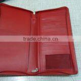 genuine cow full grain top grain luxury brand travel wallet