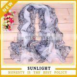 New Fashion Cheap Bulk Chiffon Scarves Wholesale