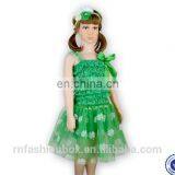Girl Green Shamrock Frock Patterns Lace Top Tutu Skirt Persnickety Remake Festive Lovely Baby Dresses Kids Boutique Clothing USA thumbnail-2