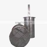 Basket Type Hydraulic Oil Stainless Steel Wire Mesh Strainer Filter thumbnail-2