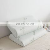 customized slow rebound bamboo wave memory foam pillows