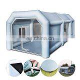 Cheap Price Sliver Commercial Inflatable Car Truck Garage Paint Booth Tent thumbnail-1