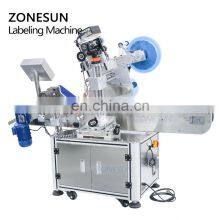 ZONESUN ZS-TB823 Horizontal Tube Sticker Automatic Crayon Plastic Round Bottle Labeling Machine For Cryo Vials thumbnail-5