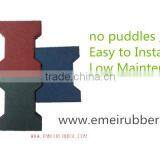 Anti-slip Driveway Rubber Floor Tiles thumbnail-3