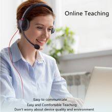 Hion H730D Dual Sides Dual Microphones USB Noise Cancelling Headphone thumbnail-4