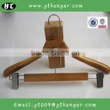 HA6985 Durable Top and Bottom Hanger Wooden Clothes Hanger thumbnail-3
