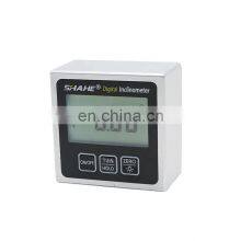 High Precision Plastic Mini Digital Protractor Digital Level Box With Magnet Base Digital Inclinometer