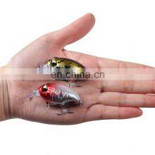 JOHNCOO 43mm Pesca Fishing Lure Crankbait Floating Bass Lures Fishing Hard Body Lure thumbnail-2