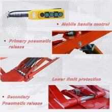 On Ground Install Ultra Air Hydraulic Thin Scissor Car Lift Machine on Hot Sale #V-JSDB-C-8140 thumbnail-2