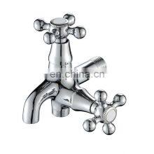 Rapsel Cheap Price Two Function Brass Double Handle Bibcock